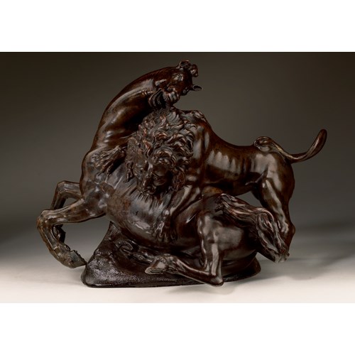 28. Lion Attacking a Horse